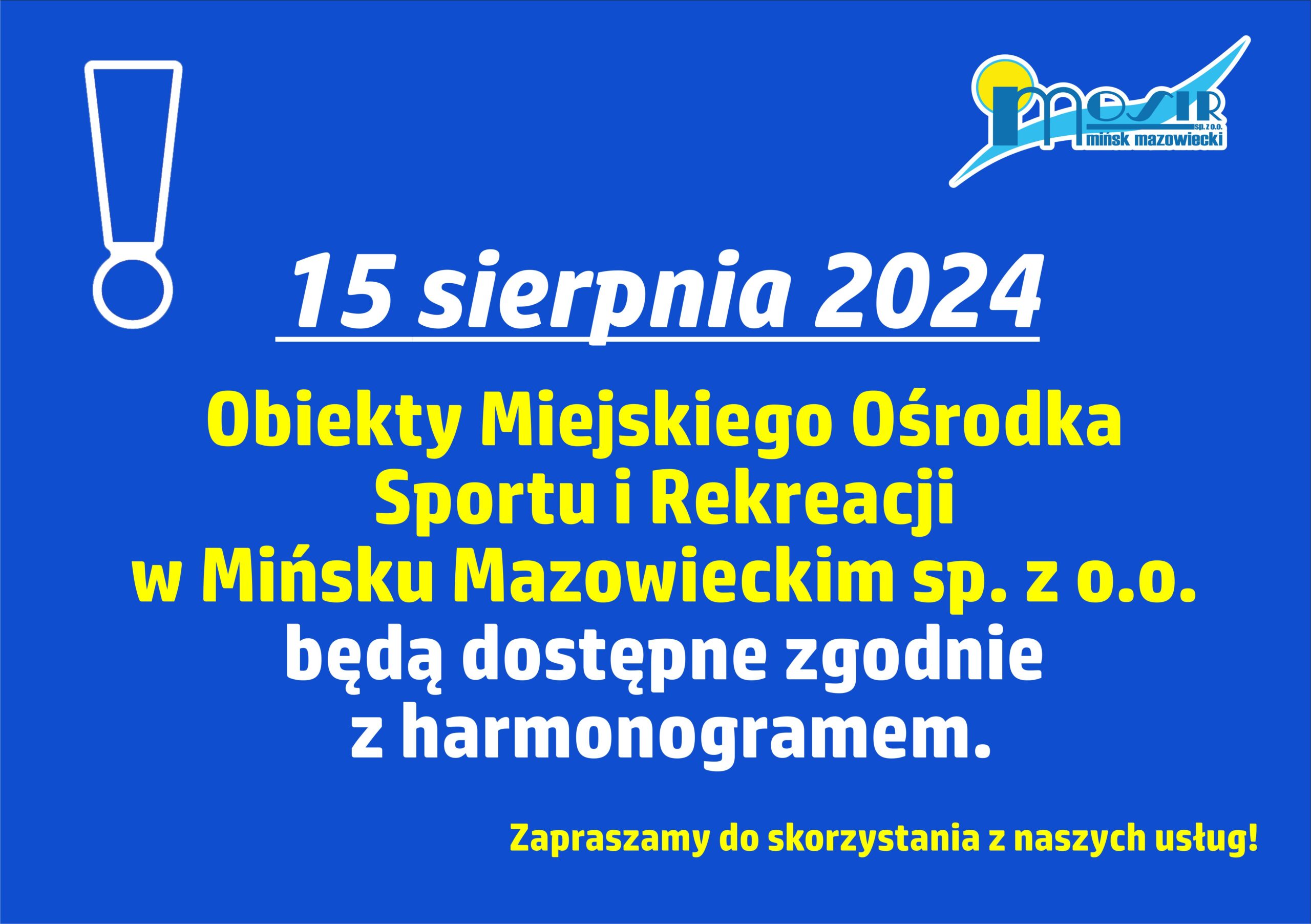 18 lutego (niedziela) Lodowisko Miejskie będzie ogólnodostępne od godz. 14:00