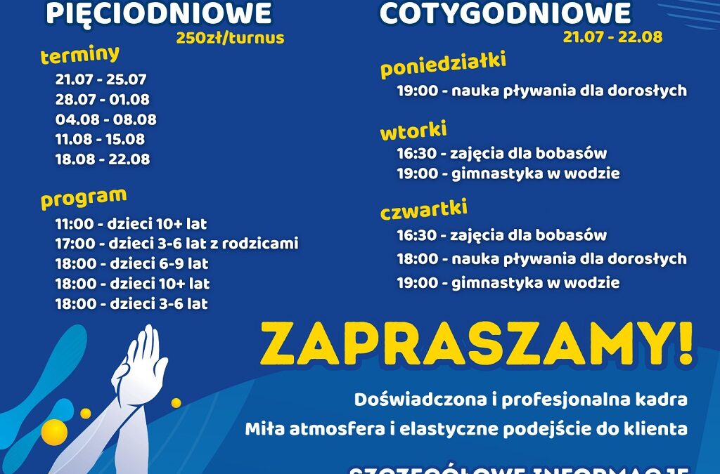 Letnia Akademia Pływania 2025