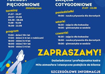 Letnia Akademia Pływania 2025