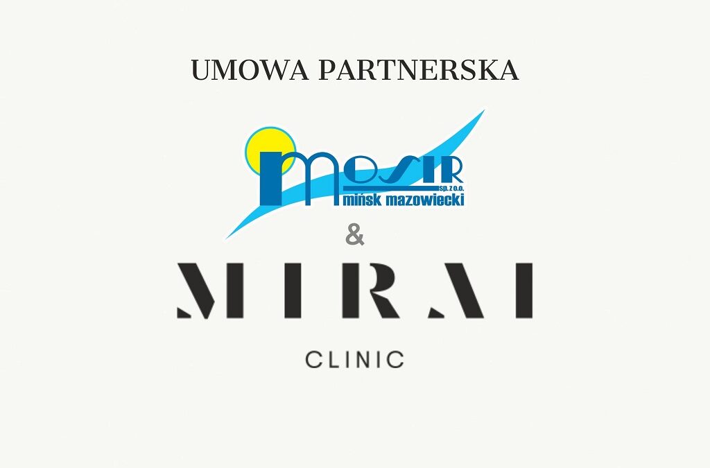 Podpisanie umowy partnerskiej z kliniką ortopedyczną MIRAI Clinic