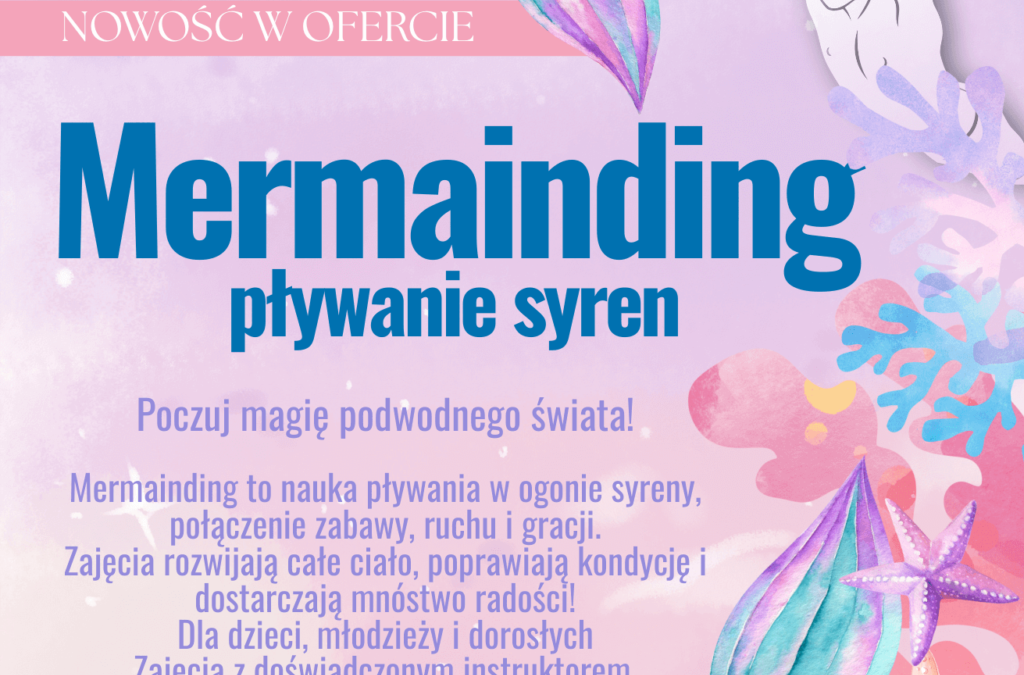 Mermainding pływanie syren