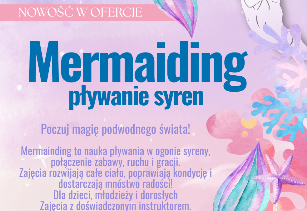Mermaiding pływanie syren