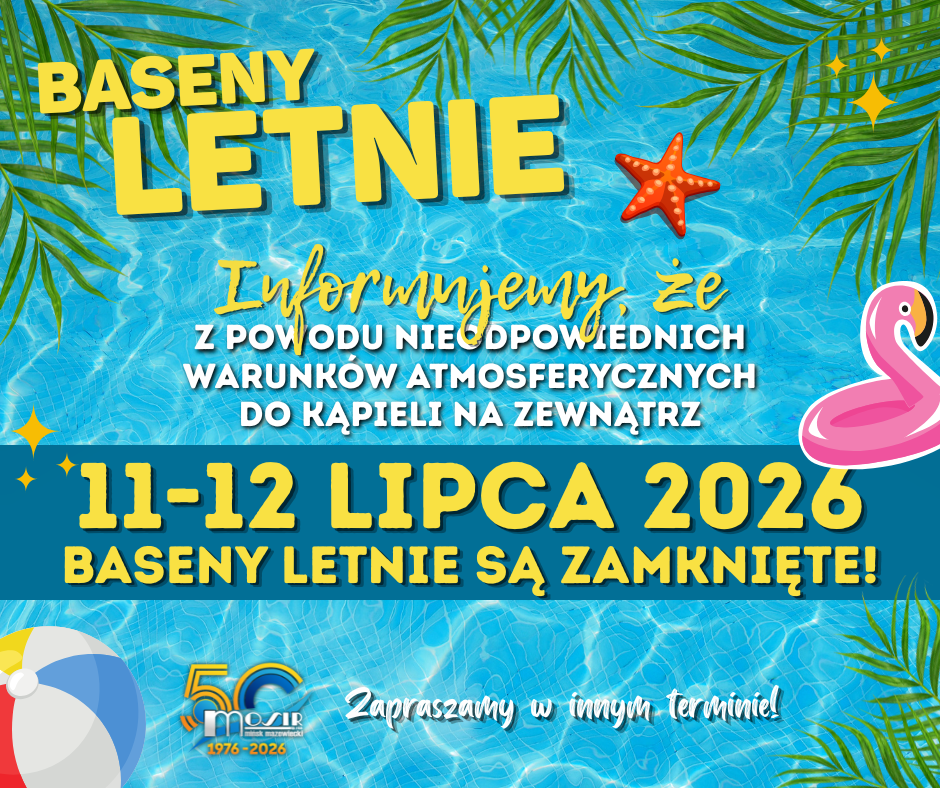 basen letni zamkniecie