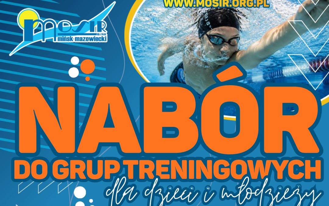 Nabór do grup treningowych dla dzieci i młodzieży do Akademii Pływania